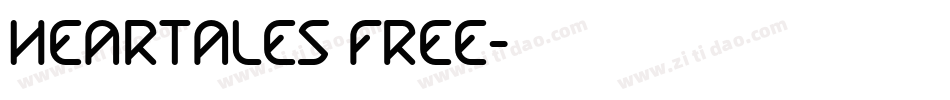 Heartales Free字体转换